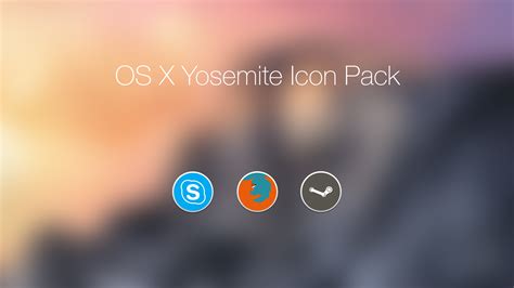 Os X Yosemite Icon Pack Update 2 Icon Pack Yosemite Icon