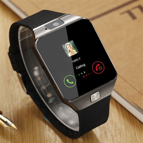 New Smartwatch Intelligent Digital Sport Gold Smart Watch Dz09