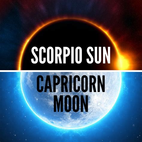 Scorpio Sun Capricorn Moon Personality