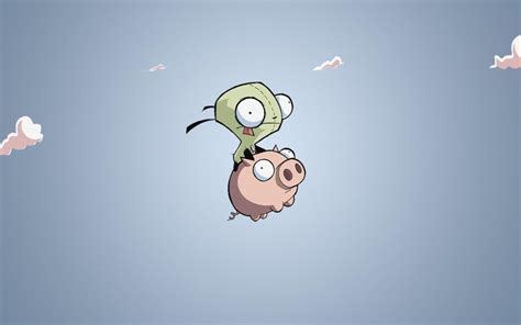 Free Download Gir And Pig Invader Zim Wallpaper 4794 1920x1200 For