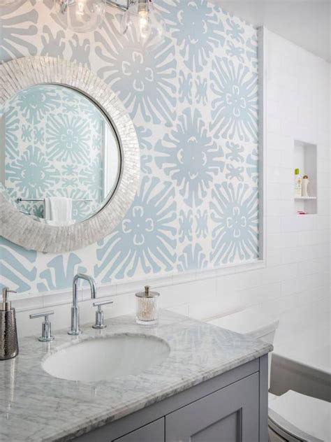 53 Ways To Use Bold Wallpaper In Your Bathroom