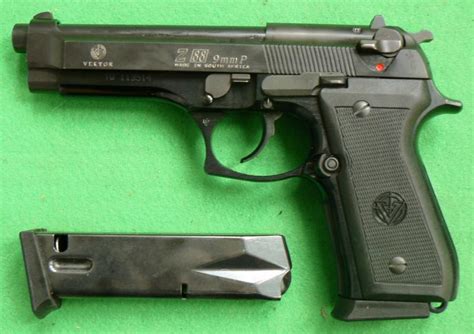 Vektor Z88 9 Mm Luger Pistole Krátké Zbraně Řehák A Řehák Vše