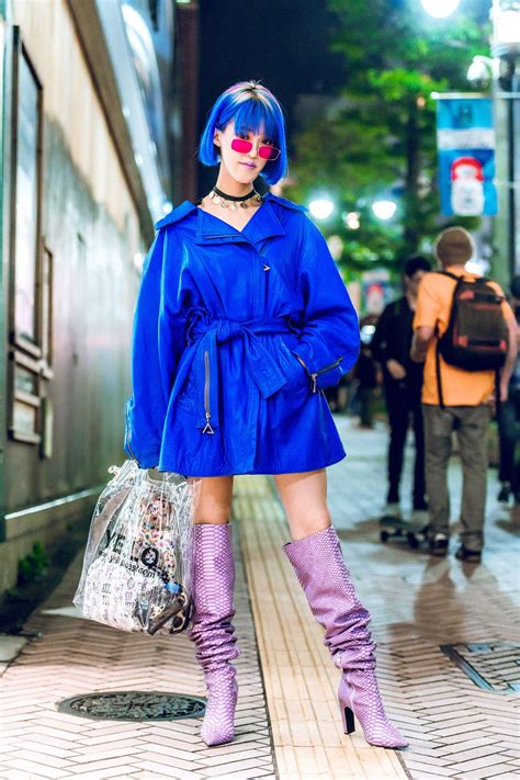 the best street style from tokyo fashion week spring 2019 vogue harajuku fashion street