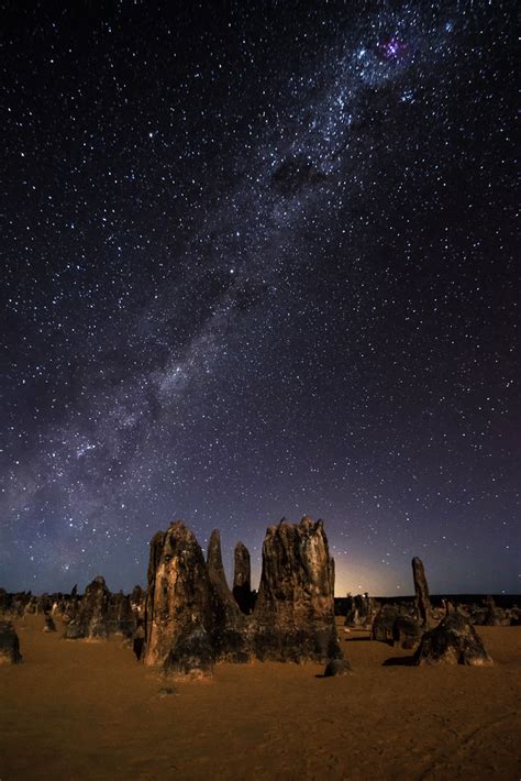 Night Sky At The Pinnacles Desert Western Australia Flickr