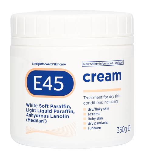 Buy E45 Dermatological Cream Treatment For Dry Skin Conditions 350g