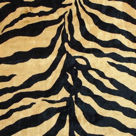 Tiger Skin Velvet Fabric With Printing Technique Tiger Skin Prints