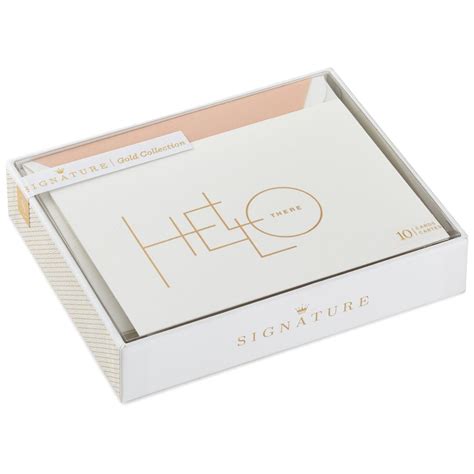 Hello There Blank Note Cards Box Of 10 Note Cards Hallmark