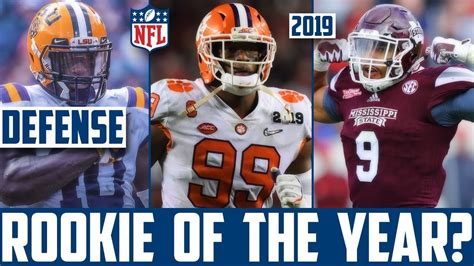 We know two things about defensive rookie of the year winners: NFL Rookie of The Year 2019 Predictions - Ranking The Top ...