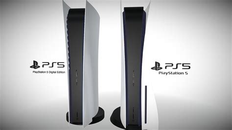 Sony Playstation 5 Standarddigital Version Buy Royalty Free 3d