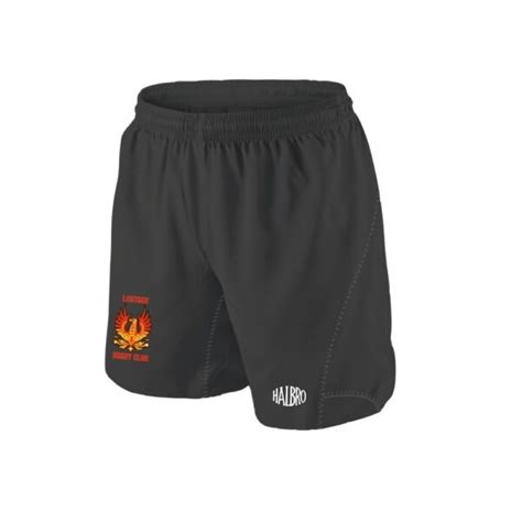 lostock rugby club seniors pro shorts halbro sportswear limited