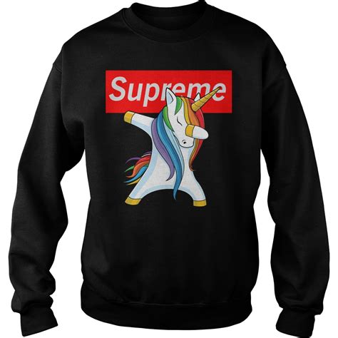 Supreme Unicorn Dabbing Shirt Kutee Boutique
