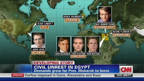 Latest On Unrest In Egypt