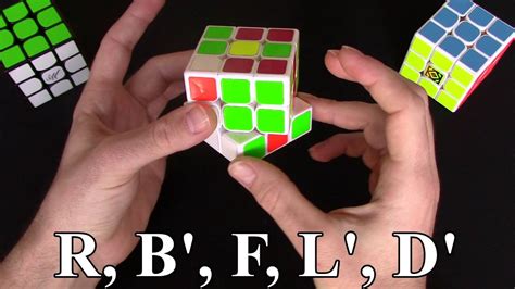 Notación Del Cubo De Rubik Sencillo Todos Los Casos Youtube