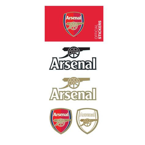 Arsenal Fc Official Stickers Maccabi Art