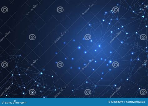 Global Structure Networking And Data Connection Concept Social Network