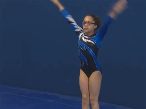 11 year old blind gymnast aims for olympics