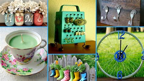 💗60 Creative Ideas To Reuse Old Things Diy Recycled Home Decor