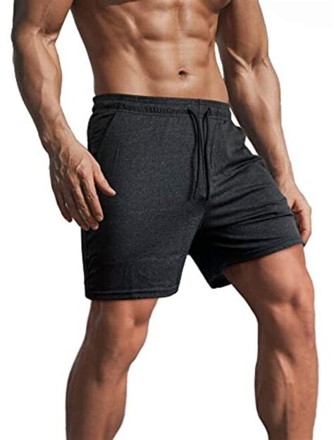 Buy Lehmanlin Mens Workout Running Shorts 5 Inch Inseam Bodybuilding