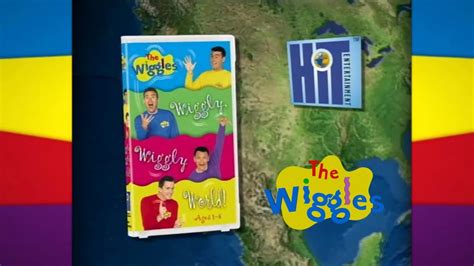 The Wiggles Its A Wiggly Wiggly World Vhs And Dvd Trailer Video