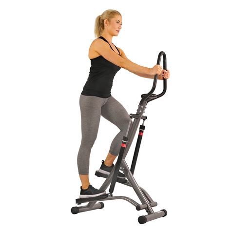 Sunny Health Fitness Folding Climbing Stepper Machine W Lcd Monitor For Full Body Workout