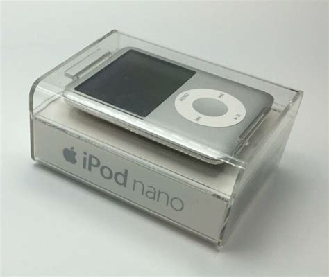 Apple Ipod Nano 3rd Generation 8gb Usb Mp3 Player Silver Compra