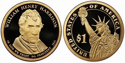 2009-S $1 William Henry Harrison, DCAM (Proof) Presidential Dollars ...