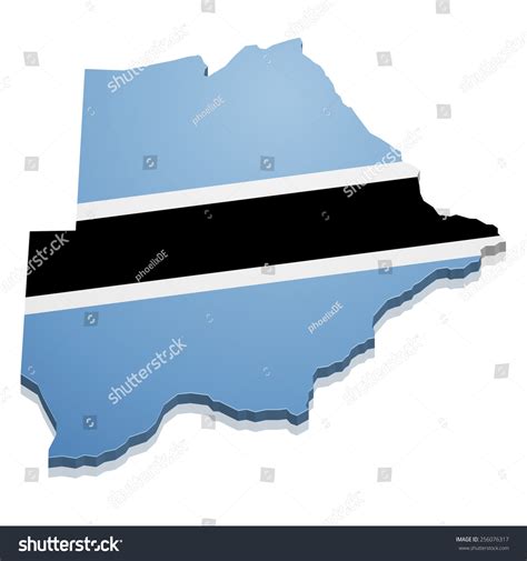 Botswana Map With Details Images Stock Photos Vectors Shutterstock