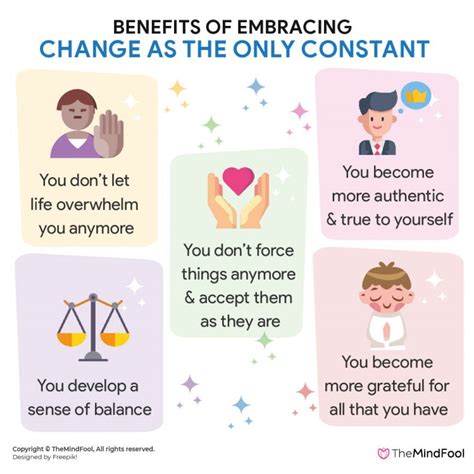 Change Is The Only Constant In Life And 5 Benefits Of Embracing Change