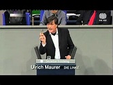Ulrich Maurer, DIE LINKE: »Sie sind opportunistisch und scheinheilig ...