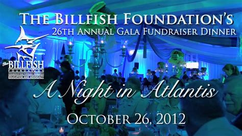 The Billfish Foundations A Night In Atlantis Youtube