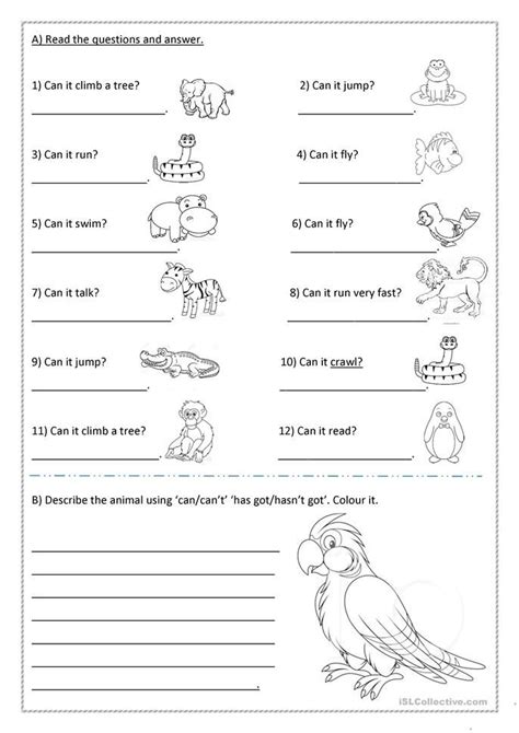 Animal Facts English Esl Worksheets For Distance Learning And Images
