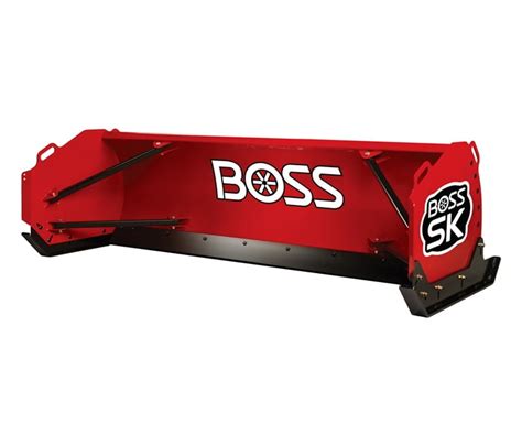 Boss Skr Steel Edge Skid Steer Box Plows Snowplowsplus