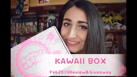 Kawaii Box Feb 2019 Unboxing And Giveaway Youtube