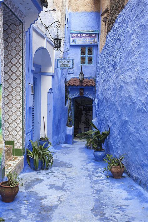 This Moroccan City Is Completely Covered In Ethereal Blue Paint