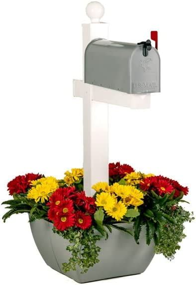 Snappot Mailbox Planter Box Resin Planter Extra Large Flower Pot