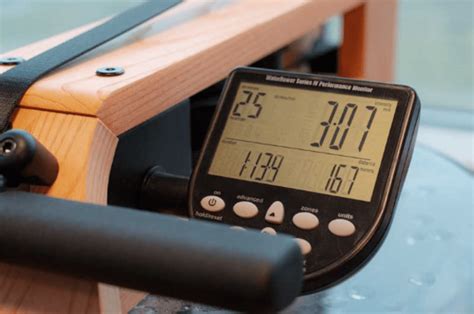 Waterrower M1 Hirise Rower S4 Monitor Features Rowing Machine King