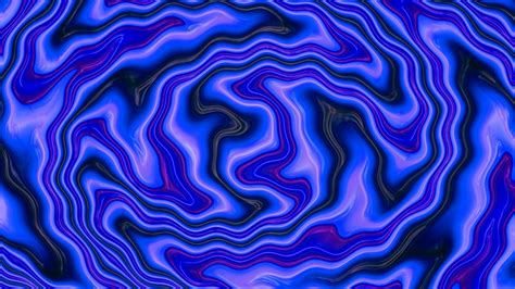 Blue White Waves Lines Hd Trippy Wallpapers Hd