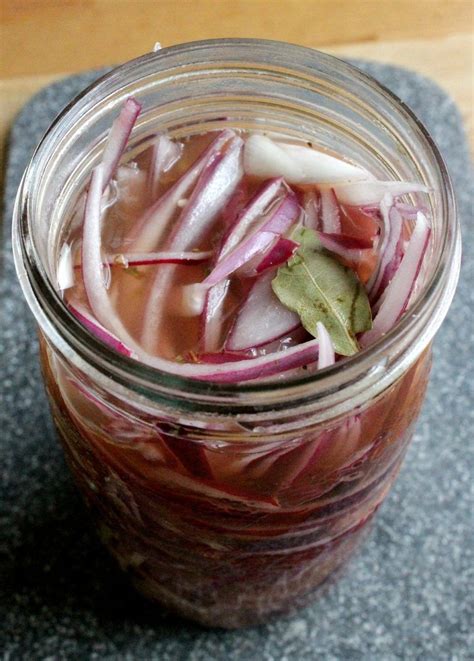 Mexican Pickled Red Onions Cebolla Morada En Escabeche Is A Yummy