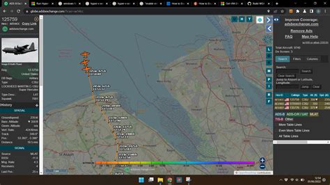 Three Ship Of Usaf Hercs Flying Low Over North Wales Uk Radsb
