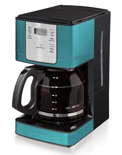 (1) one cup of delicious hot brewed coffee, every time in about 5 minutes. Mr. Coffee Turquoise Coffee Maker | Everything Turquoise ...