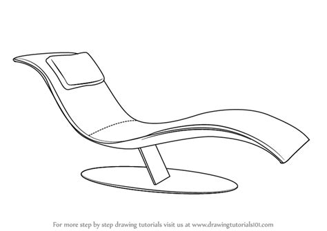 Although entitled 'furniture' it also includes related things such as a standard panelled door and a recently i've become more interested in stencil card again and i drew up this plan for a chair in one. Learn How to Draw a Lounge Chair (Furniture) Step by Step ...