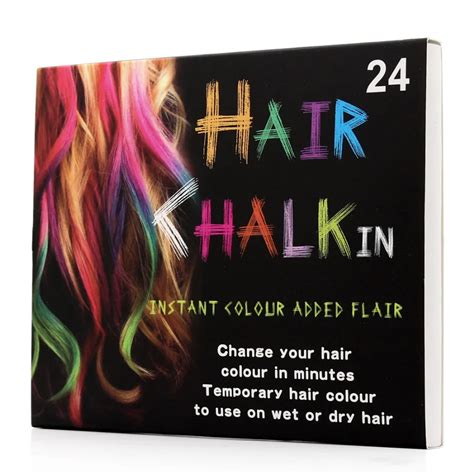24 Colors Brief Paragraph Hair Chalk Fashion Color Hair Chalk Dye