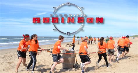 El nombre del programa alude a robinson crusoe , una historia que presenta a personas abandonadas por un. Expeditie Robinson | Tussen Kaag & Braassem