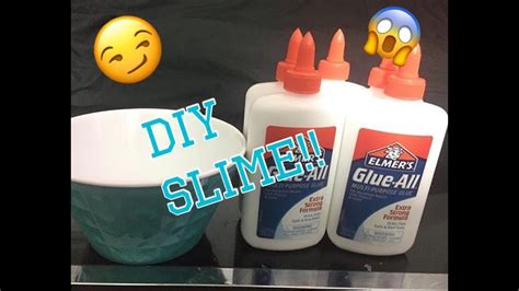 How To Make Slime With Glue And Laundry Detergent Youtube