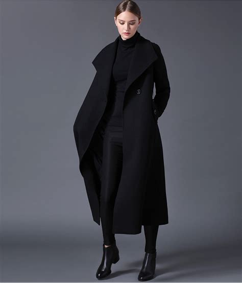 Black Trench Coat Women