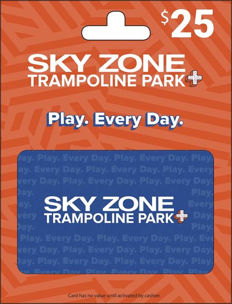 Amazon Com Sky Zone Gift Card Gift Cards