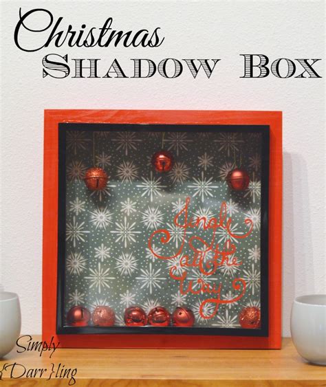 Christmas Shadow Box - Simply Darrling