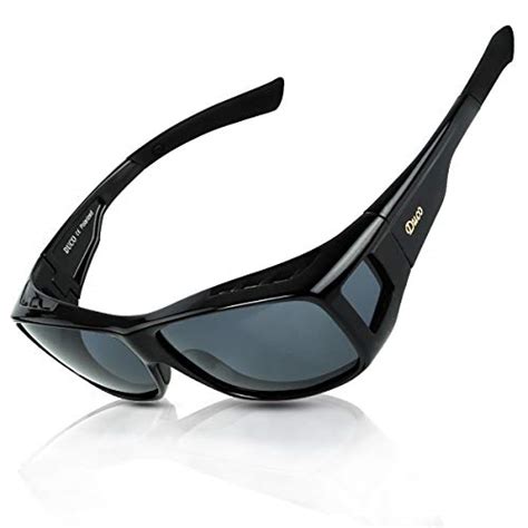 Duco Wraparound Fitover Glasses Polarized Wear Over Sunglasses For Men Women Uv Protection Sun