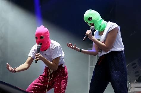 Two Pussy Riot Members Arrested In Moscow Billboard