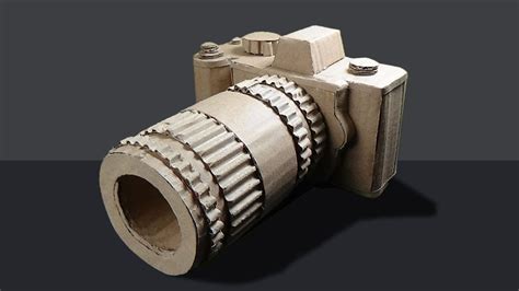 Cardboard Craft Ideas Cardboard Camera Diy How To Make Dslr Camera